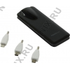 Аккумулятор KS-is Power Bank KS-242 Black (USB 0.8A, 2600mAh, 3  адаптера, Li-lon)