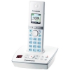 Телефон DECT Panasonic KX-TG8061RUW АОН, Color TFT, Caller ID 50, Спикерфон, Эко-режим, Радионяня, Автоответчик