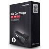 Автомобильное зарядное устройство Ippon 2.4А + microUSB cable черный (CC312bm)