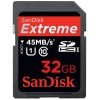 Карта памяти SDHC 32Gb SanDisk Extreme UHS-I Class10 (SDSDXS-032G-X46)