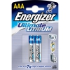 Батарейки Energizer Ultimate 635225 LR03/E92 (AAA) FSB 2 шт.