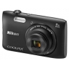 Фотоаппарат Nikon Coolpix S3600 Black <20.1Mp, 8x zoom, 2.6", SDXC, 720P> (VNA551E1)
