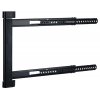 Кронштейн Kromax LEDAS-90 Black для LED/LCD ТV 32"-65",  45 кг, настенный, 1 ст свободы, поворот 180°, от стены 28 мм,  VESA 600x400 мм (20180)