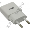 FSP <PNA0100202> Зарядное устройство USB (Вх.110-240V, Вых.5V,  USB 2.1A)