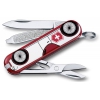 Нож перочинный Victorinox Classic "Машина" (0.6223.L1410) белый/красный 7 функций пластик/сталь