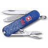 Нож перочинный Victorinox Classic 0.6223 "Моряк" (0.6223.L1409) синий/красный 7 функций пластик/сталь
