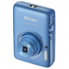 Фотоаппарат Nikon Coolpix S02 Blue <14.1Mp, 3x zoom, 2.7", SDXC, 1080P> (VNA453E1)