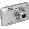 Nikon CoolPix S3600 <Silver> (20.1Mpx, 25-200mm, 8x, F3.7-6.6, JPG, SDXC, 2.7", USB2.0,  AV, Li-Ion)