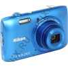 Nikon CoolPix S3600 <Blue> (20.1Mpx, 25-200mm, 8x, F3.7-6.6, JPG, SDXC, 2.7",  USB2.0,  AV,  Li-Ion)