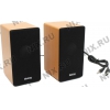 Колонки Dialog AST-20UP <Walnut> (2x3W, дерево, питание  от USB)