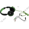 Наушники с микрофоном Defender Esprit-057 Green (шнур  1.2м) <63057>