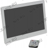 Digital Photo Frame Digma <PF-1050 Silver> цифр. фоторамка (10.1"LCD,1024x600, SDHC/MMC, USB  Host, ПДУ)