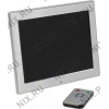 Digital Photo Frame Digma <PF-870 Silver> цифр. фоторамка (8"LCD,800x600, SDHC/MMC,  USB  Host,  ПДУ)