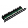 Патч-панель Brand-Rex 110 style C6CPNLU24012M 19" 1U 24xRJ45 кат.6 UTP