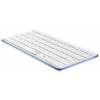 Клавиатура Rapoo E6350 синий беспроводная BT slim