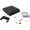 SONY <CUH-1108A 500Gb Jet Black +игра "GTA5">  PlayStation 4