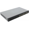 Cisco <SF500-24P-K9-G5> Управляемый коммутатор(24UTP 100Mbps PoE + 2Combo  1000BASE-T/SFP + 2SFP)