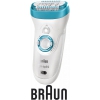 Эпилятор Braun 9-549 WD + щеточка д/лица бирюзовый/белый (81476709)