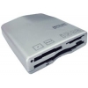 FDD 3.5 HD Mitsumi <FA401-Silver> EXT USB + 6-in-1 CF/MD/SM/SD/MMC/MS Card Reader/Writer