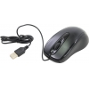 OKLICK Optical Mouse <205M> <Black> (RTL) USB  3btn+Roll <945630>