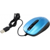 OKLICK Optical Mouse <195M> <Black&Blue> (RTL)  USB  3btn+Roll  <953460>