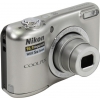 Nikon CoolPix L31 <Silver> (16.1Mpx, 26-130mm, 5x, F3.2-6.5, JPG, SDXC, 2.6", USB2.0,  AV, AAx2)