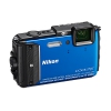 Фотоаппарат Nikon Coolpix AW130 Blue <16Mp, 5x zoom, SD, USB, 3", GPS+ГЛОНАСС, Водонепроницаемый> (водонепроницаемый 18 метров) (VNA841E1)