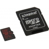 Kingston <SDCA3/64GB> microSDXC Memory Card 64Gb Class10  +  microSD-->SD  Adapter
