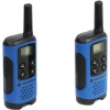 Motorola <TLKR-T41 Blue> 2 портативные радиостанции (PMR446, 4 км, 8 каналов,  LCD) <P14MAA03A1BH>