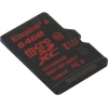 Kingston <SDCA3/64GBSP> microSDXC Memory Card 64Gb  UHS-I U3