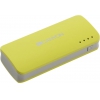Внешний аккумулятор CANYON <CNE-CPB44Y> Yellow (USB 1A, 4400mAh,  фонарь, Li-Ion)