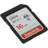 Карта памяти SDHC 16Gb SanDisk Class10 Ultra UHS-I (U3) 40MB/s (SDSDUN-016G-G46)