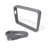 Чехол для переноски WD для HDD Grip Pack WDBFMT0000NSL-EASN Picasso 2Tb серый