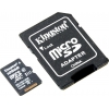 Kingston <SDC10G2/128GB>  microSDXC Memory Card 128Gb UHS-I U1 Class10 +  microSD-->SD Adapter