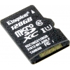 Kingston <SDC10G2/128GBSP>  microSDXC Memory Card 128Gb  UHS-I  U1  Class10