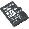 Kingston <SDC10G2/16GBSP>  microSDHC Memory Card 16Gb UHS-I  U1 Class10