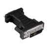 Адаптер DVI Hama H-34623 VGA HD15 (f)/DVI (m) 0.05м экран. (00034623)