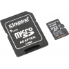 Kingston <SDC10G2/64GB>  microSDXC Memory Card 64Gb UHS-I U1 Class10 +  microSD-->SD Adapter