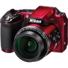 Фотоаппарат Nikon Coolpix L840 Red + Case + 8Gb <16Mp, 38x zoom, 3", 1080P, WiFi, SDHC> (VNA771KR02)
