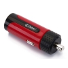 АЗУ Zetton с выходом USB ток зарядки 2,1А черное с красной вставкой (ZTLSCC2A1UBR)