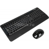 Клавиатура + мышь Microsoft Comfort 3050 клав:черный мышь:черный USB беспроводная Multimedia (PP3-00018)