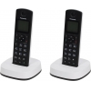 Телефон DECT Panasonic KX-TGC312RU2 АОН, Caller ID 50, Эко-режим, Память 50, Black-List, + дополнительная трубка