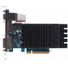 Видеокарта PCI-E Asus GeForce GT 730 Silent LP 1Gb 64bit GDDR3 [GT730-SL-1GD3-BRK] DVI HDMI DSub