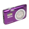 Фотоаппарат Nikon Coolpix A100 Purple <20.1Mp, 5x zoom, SD, USB, 2.6"> (VNA973E1)