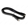 Кабель HDMI (M) - HDMI (M), 1.5m, DEXP [STA-3013C015] вер. 1.4; Плоская форма; Черный