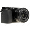 Системная камера SONY Alpha ILCE-6000LB kit 16-50mm Black (24.3MP/6000x4000/MSDuo,SDXC/NP-FW50/3.0")