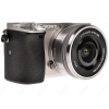 Системная камера SONY Alpha ILCE-6000LS kit 16-50mm Silver (24.3MP/6000x4000/MSDuo,SDXC/NP-FW50/3.0")
