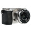Системная камера SONY Alpha ILCE-6000YS kit 16-50mm+55-210mm Silver (24.3MP/6000x4000/MSDuo,SDXC/NP-FW50/3.0")