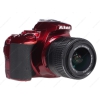 Зеркальная камера Nikon D5500 kit 18-55mm VRII Red (24.2 MP/6000x4000/SD,SDHC/EN-EL14/3.2")