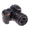 Зеркальная камера Nikon D5500 kit 18-55mm VRII + 55-200mm VR II Black (24.2 MP/6000x4000/SD,SDHC/EN-EL14/3.2")